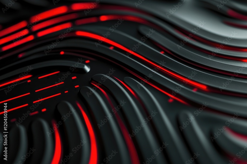 Poster a close-up shot of a black and red background, suitable for various design needs