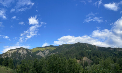 Obraz premium mountains and the sky