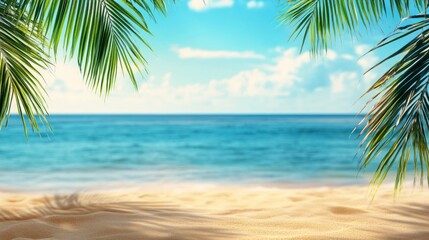 Tropical Beach Paradise: Summer Vacation Dream