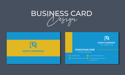 modern and creative business card design template