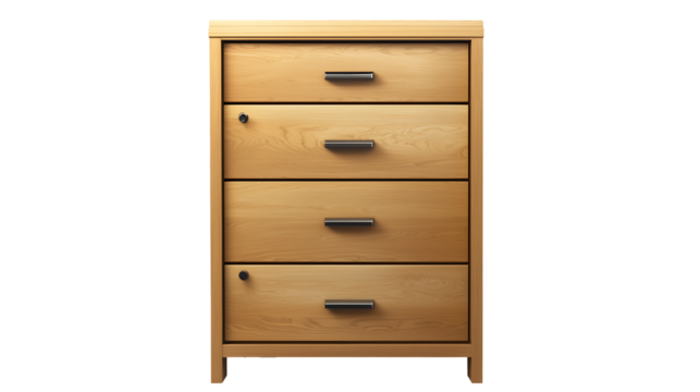 Filing cabinet isolated on transparent background ,high resolution