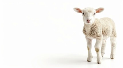 Fototapeta premium Explore the beauty of the Sopravissana sheep, known for its unique features and charm, perfect for livestock enthusiasts.