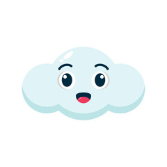 Doodle happy sun cartoon character