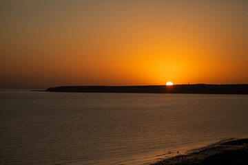 Amanece en Puerto Madryn