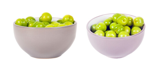 Cherry plums close up