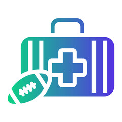 Obraz premium medical Gradient icon