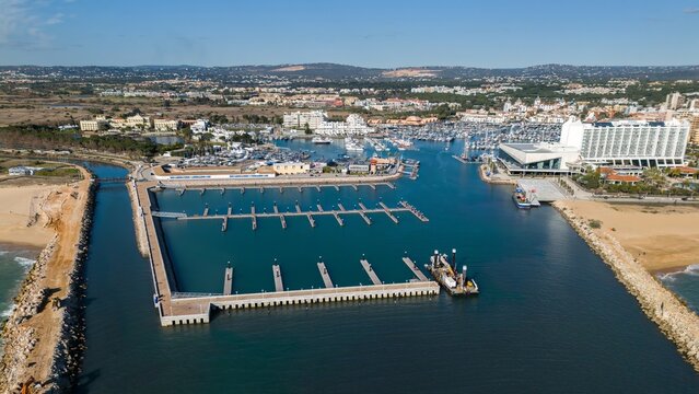 Vilamoura, Portugal - January 18, 2025: Vilamoura announces new 68-berth marina along the Algarve coast, boasting 68 berths, meticulously designed for large boats ranging from 20 to 40-metres