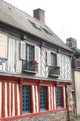 Obraz premium a soll-city in the north-west France