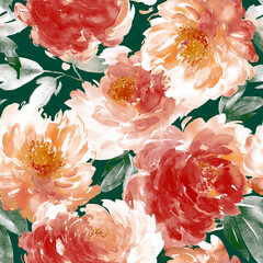 pattern with flowers