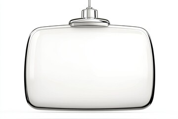 Obraz premium Modern minimalist pendant light fixture hanging in a bright, uncluttered interior space