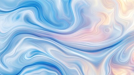 Abstract Blue Pink Swirling Marble Texture Background