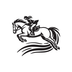 Equestrian Show Jumping and Dressage