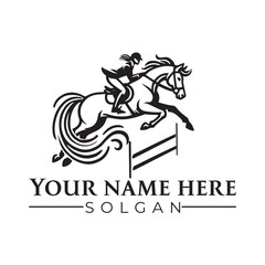 Equestrian Show Jumping and Dressage