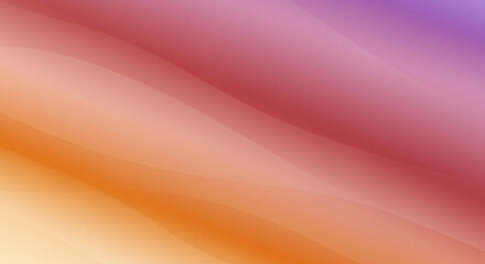 Abstract Background Soft Gradient Hues Warm Orange to Purple Diagonal Lines Smooth Flowing Texture