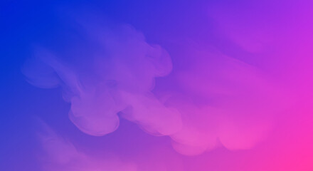 Abstract Purple and Blue Swirling Smoke Vapor Cloud Background Texture