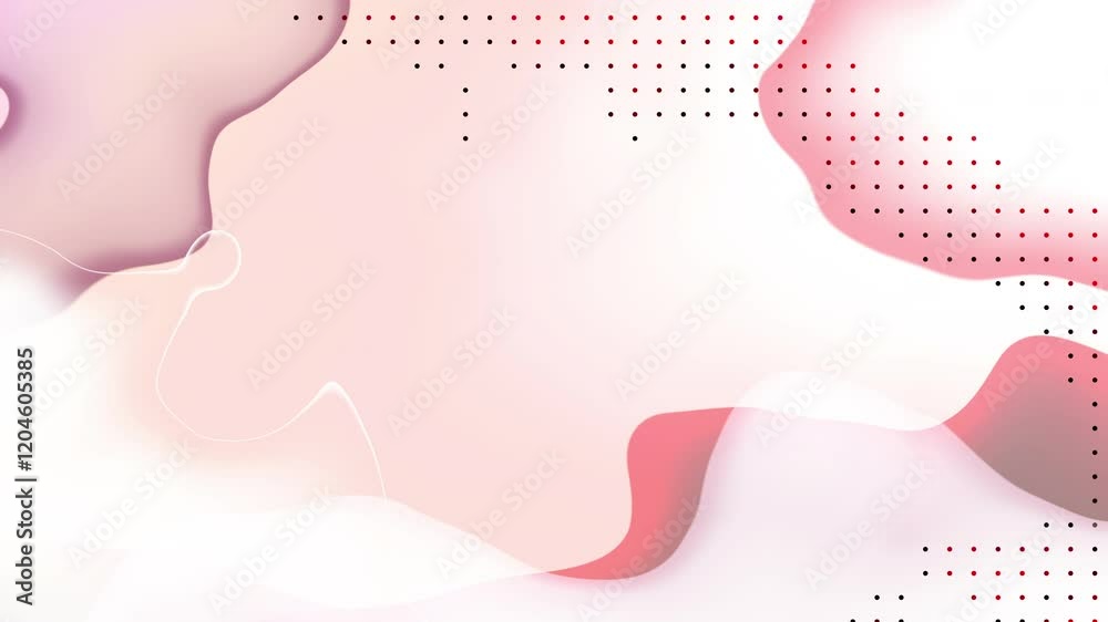 Aufkleber looped animation. abstract wavy background in smooth colors. modern colorful wallpaper.