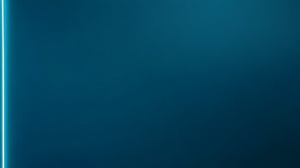 Abstract Teal Background With A Vertical White Line