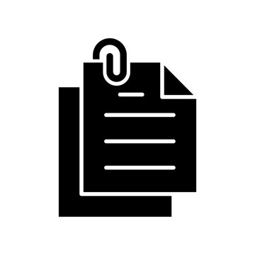 Document icon design template