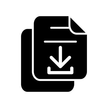 Document icon design template
