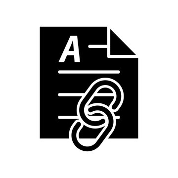 Document icon design template