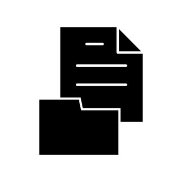 Document icon design template
