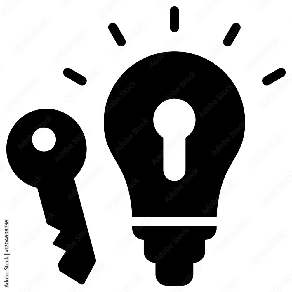 Poster Problem Resolution Glyph Icon