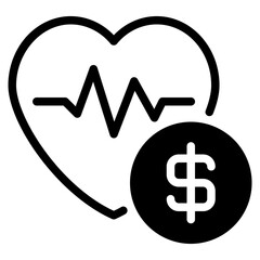 Health and Finance Integration Icon