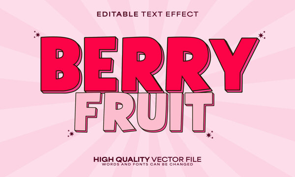 Retro text effect, editable text effect and pink 3d font style bold shadow girl poster design