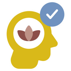 Mindfulness and Mental Wellness Icon