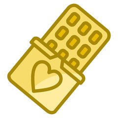 Chocolate  Icon Element For Design