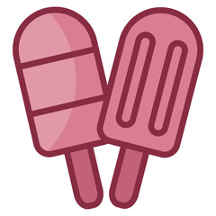 Popsicle  Icon Element For Design