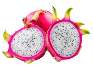 Summer tropical fruits for healthy lifestyle red dragon fruit whole fruit