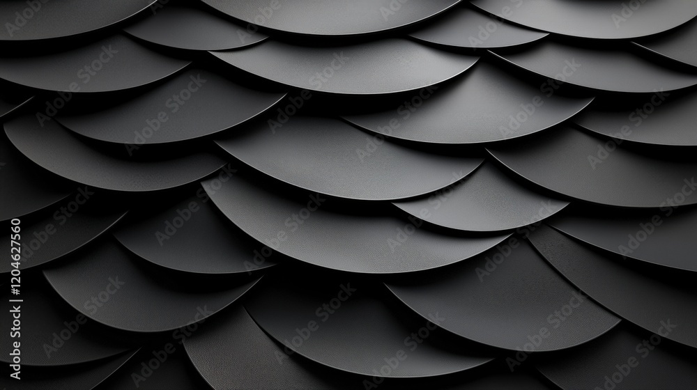 Leinwandbilder the image is a black and white photo of a series of overlapping circles. the circles are arranged in