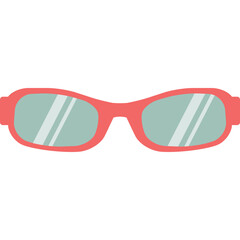 eyewear glasses eyeglass lens vector