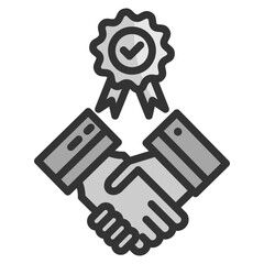Commitment  Icon Element For Design