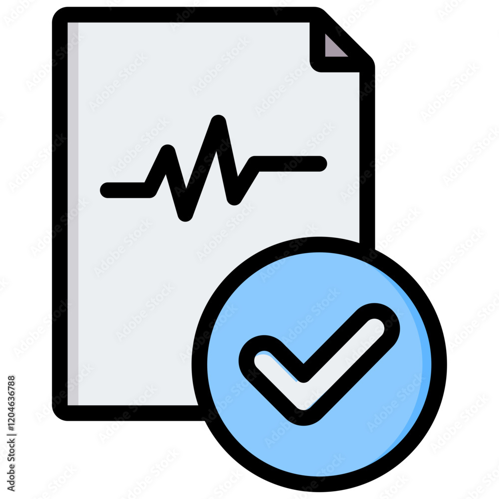 Poster Data Normalization Outline Color Icon