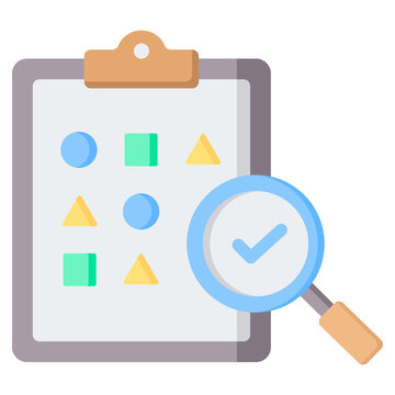 Random Sampling Flat Icon
