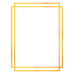 Golden frame border