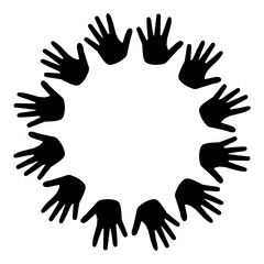 Hands vector