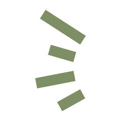 Aesthetic sunburst doodle vector