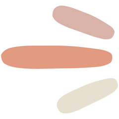 Aesthetic sunburst doodle vector
