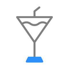 Obraz premium Cocktail Martini Icon. Drink, Beverage, Cocktail, Martini, Bar, Party, Celebration