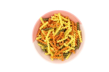 dried apricots on white background