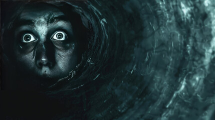 portrait of a person in the night