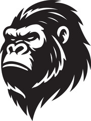 head of gorilla