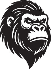 gorilla head mascot