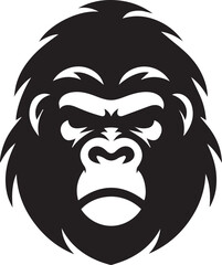 gorilla head mascot