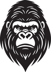 Obraz premium head of gorilla