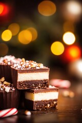 Delicious Christmas Chocolate Peppermint Dessert Cups