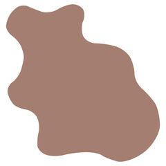 Organic blob vector